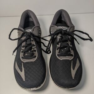 Brooks Women's Black and Gray Running Shoes